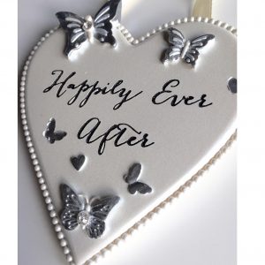 Heart Plaque - Happily Ever After