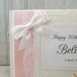 30th Birthday Personalised Guest Book
