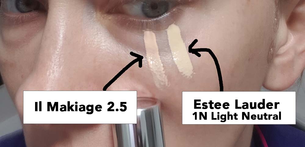 Il Makiage F*ck I'm Flawless concealer - my honest review - comparing with Estee Lauder Double Wear Concealer