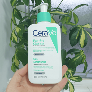 CeraVe Foaming Cleanser for Normal to Oily Skin - photo of bottle