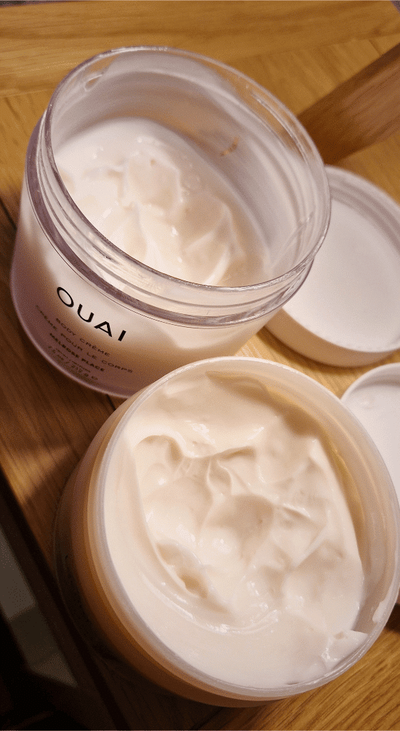 OUAI vs Lacura body cream dupe review